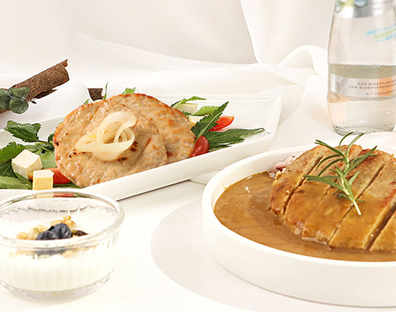 오븐에 구운 닭가슴살 스테이크