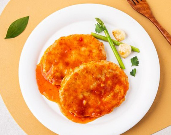 허닭 닭가슴살 소스 스테이크