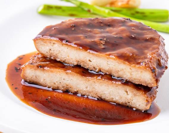 허닭 닭가슴살 소스 스테이크