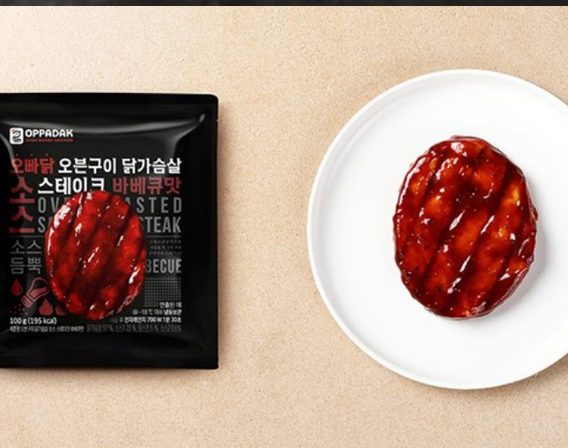 오빠닭 소스 닭가슴살 스테이크 5종