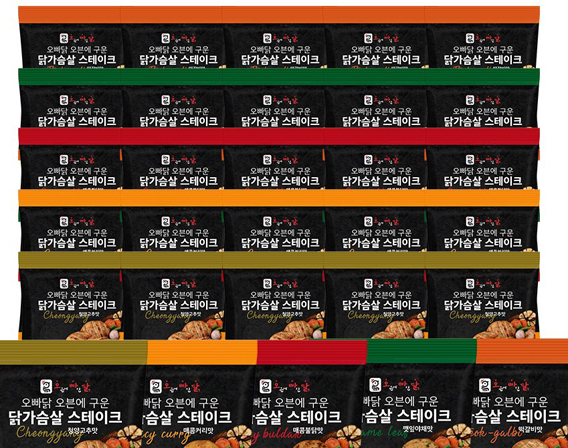 오빠닭 소스 닭가슴살 스테이크 5종